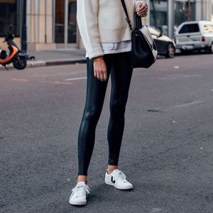 SPANX Faux Leather Leggings